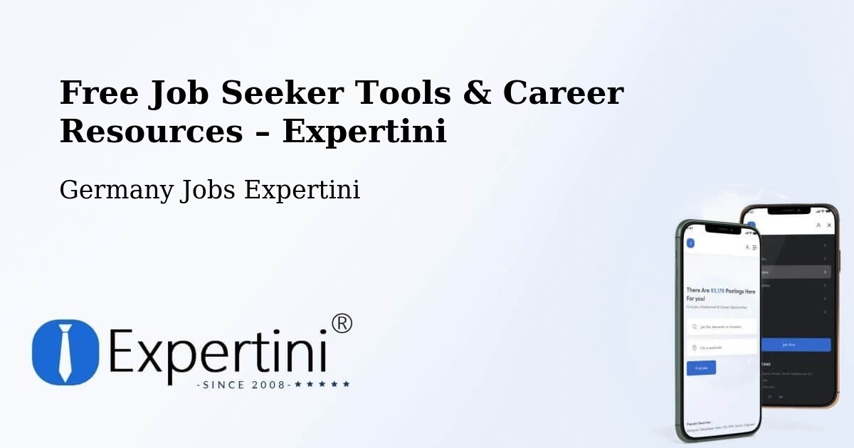 Free Job Seeker Tools & Career Resources – Dülmen - Dülmen, Germany Jobs Expertini