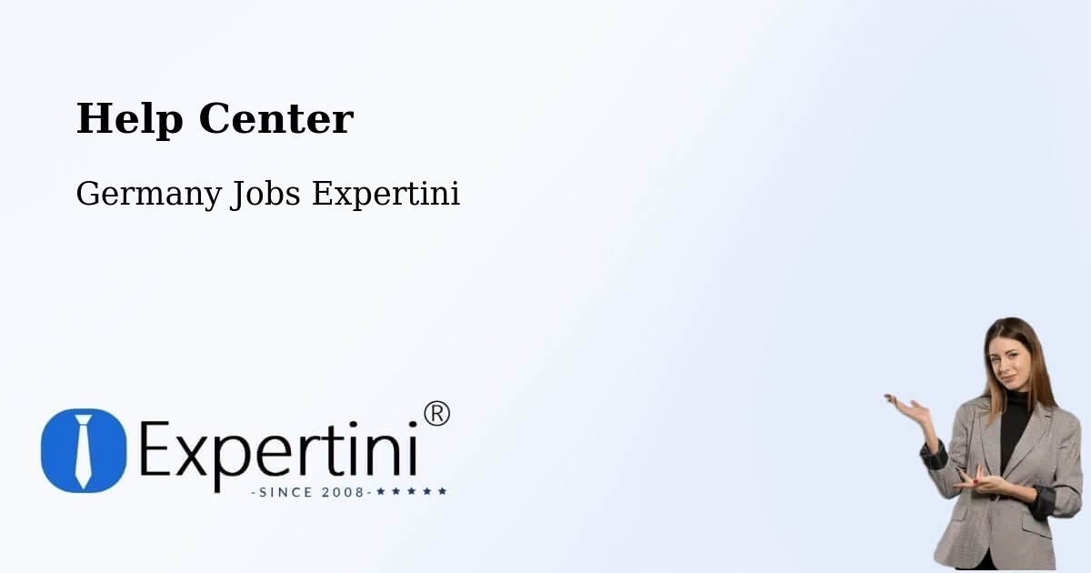 Help Center – Dülmen - Germany Jobs Expertini