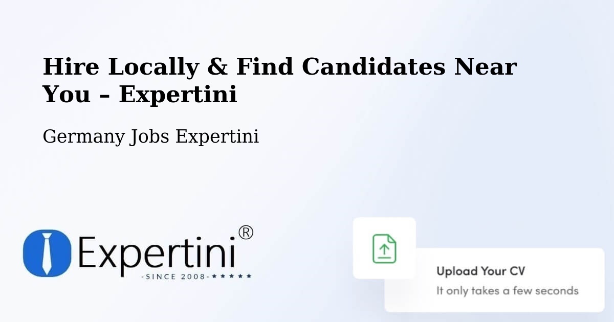 Hire Locally in Dülmen – Find Qualified Candidates Near You - Dülmen, Germany Jobs Expertini
